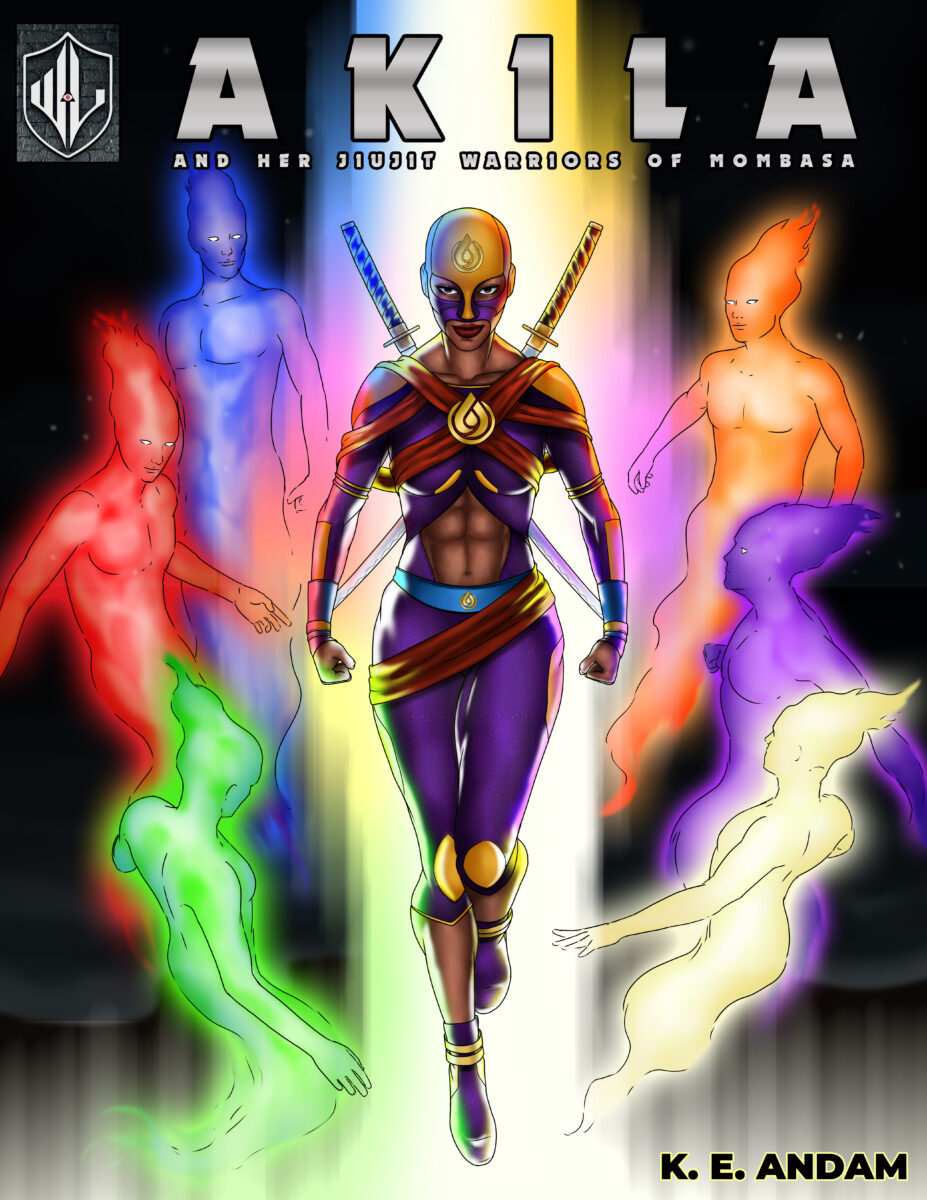 Akila and Her Jiujit Warriors of Mombasa book cover